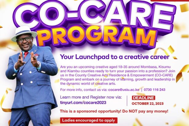 CO-CARE (Country Creative Arts Residence & Empowerment) program