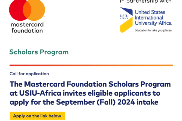 Mastercard Foundation Scholars Program at USIU-Africa