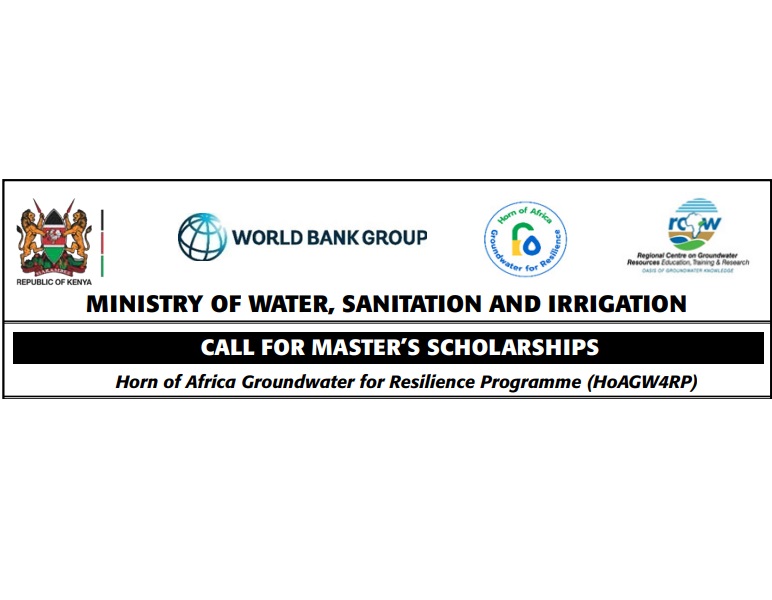 Call MSc Scholarships at the Ministry of Water, Sanitation and Irrigation 2025