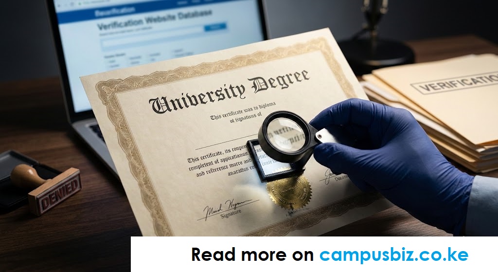 TVETA CAUTION ON THE ISSUANCE OF UNRECOGNIZED CERTIFICATES